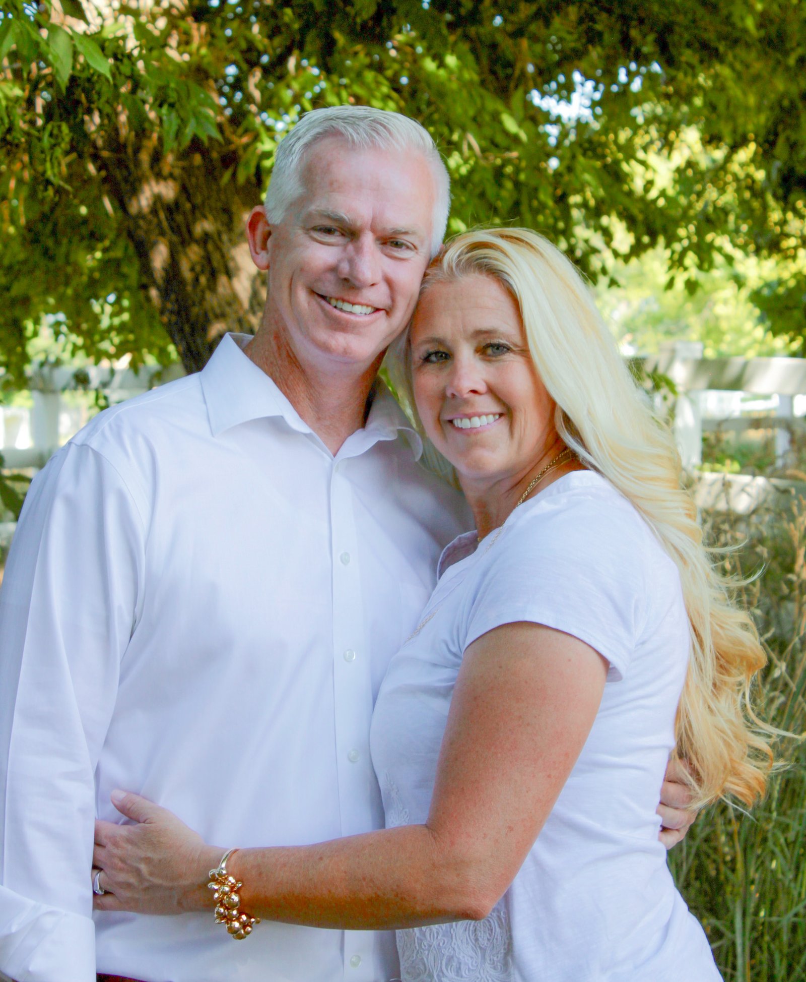 Jason Monks and his wife